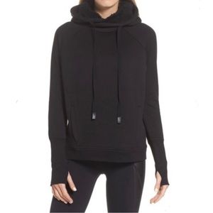 ALO Frost Hoodie in Black XS